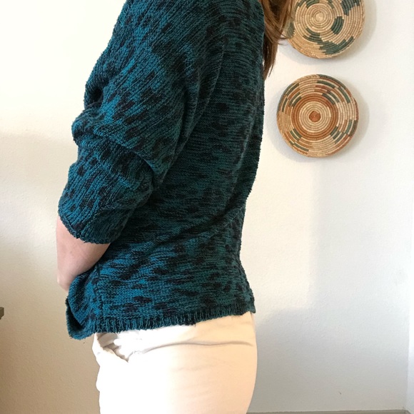 *SOLD* Slouchy oversized open cardigan 3/4 sleeve - Picture 3 of 5